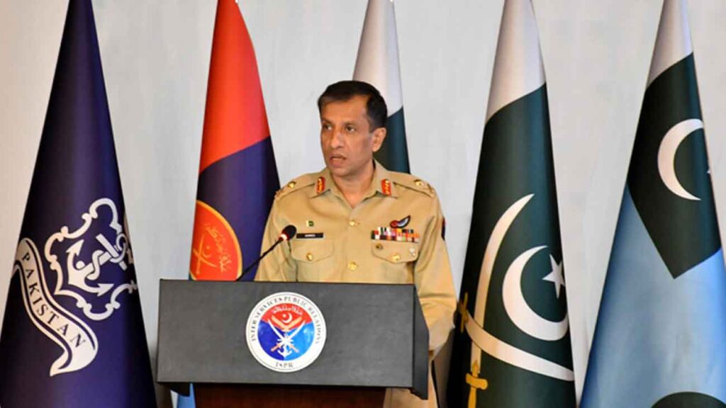 DG ISPR Present Proof of Indian Terror Sponsorship Amid Pahalgam Fallout